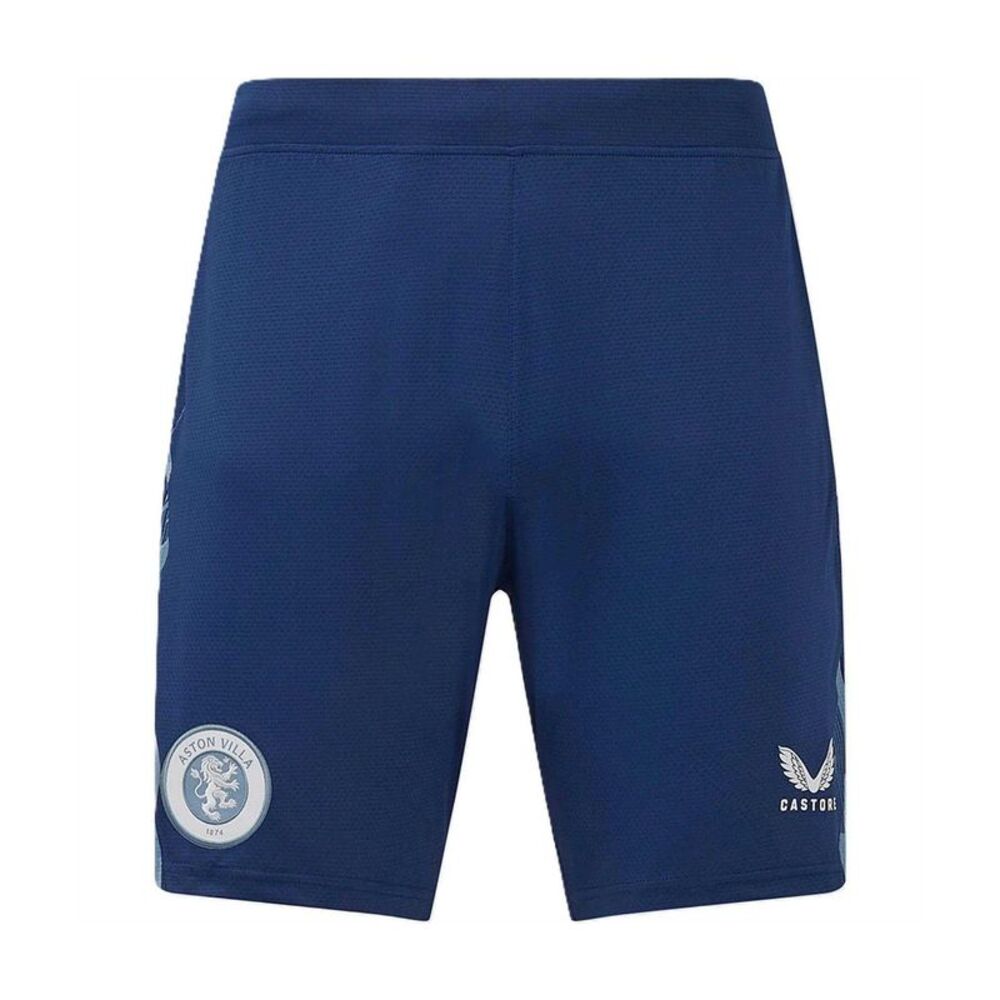 Castore Womens/Ladies Pro Aston Villa FC Football Shorts / Blue